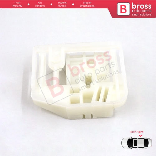 Window Regulator Repair Clips Rear Right Door for Renault Megane MK2 2002-2008 4/5 Door 82000280068