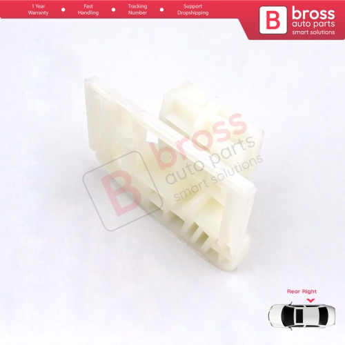 Window Regulator Repair Clips Rear Right Door for Renault Megane MK2 2002-2008 4/5 Door 82000280068