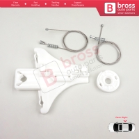 Window Regulator Repair Kit Rear Right Door for VW Passat B5 B5.5 3B 3BG Skoda Superb MK1 B5 3U 3B5839462