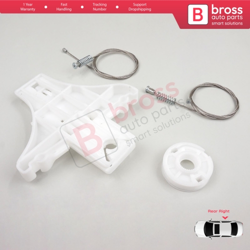 Window Regulator Repair Kit Rear Right Door for VW Passat B5 B5.5 3B 3BG Skoda Superb MK1 B5 3U 3B5839462