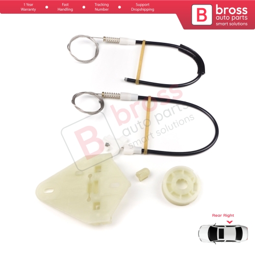 Window Regulator Repair Kit Rear Right Door for Renault Megane MK1 X64 1996-2003 4/5 Door 7700834342