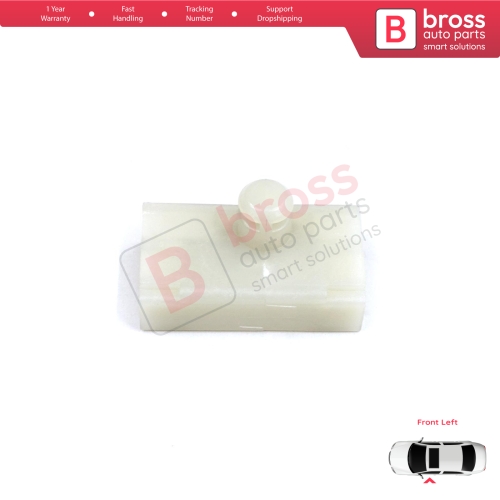 Window Regulator Repair Clips Front Left Door for Renault Megane MK1 X64 1996-2003 4/5 Door 7700834347