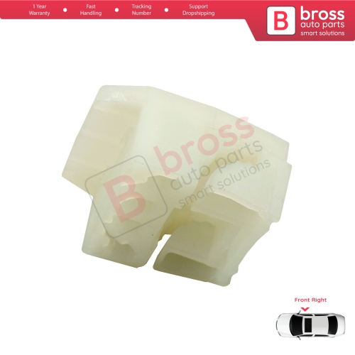 Window Regulator Repair Clips Front Right Door for VW Transporter T5 Caravelle Multivan 2003-2015 7H0837754