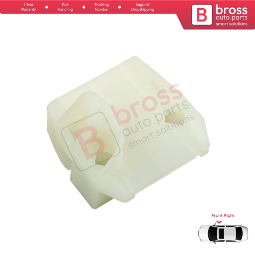 Window Regulator Repair Clips Front Right Door for VW Transporter T5 Caravelle Multivan 2003-2015 7H0837754