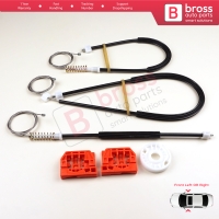 Window Regulator Repair Kit Front Right or Left Door for VW Touran MK1 1T1 1T2 1T3 2003-2015 1T1837461 1T1837462