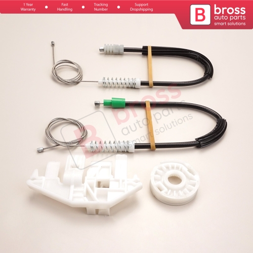Window Regulator Repair Kit Front Left Door for Peugeot 406 8B 8E/F 1995-2004 4/5 Door 9221F6