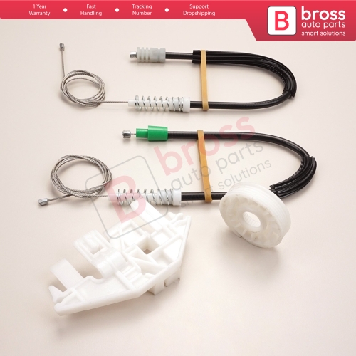 Window Regulator Repair Kit Front Left Door for Peugeot 406 8B 8E/F 1995-2004 4/5 Door 9221F6