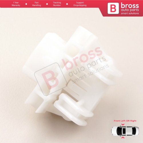 Window Regulator Repair Clips Front Left or Right Door for Renault Clio MK2 BB/CB 1998-2012 4/5 Door 7700842240 7700842241