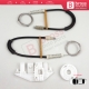 Window Regulator Repair Kit Front Right Door for Peugeot 406 8B 8E/F 1995-2004 4/5 Door 9222F4