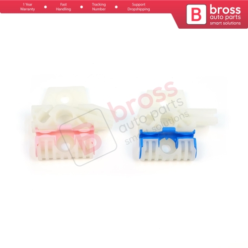 Window Regulator Repair Clips Front Left A+B for VW Golf MK6 A6 5K 5K1 AJ5 Variant 2008-20014 5-Door 5K0837461