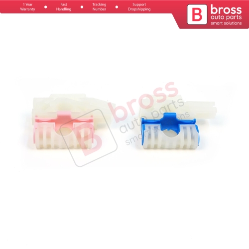 Window Regulator Repair Clips Front Left A+B for VW Golf MK6 A6 5K 5K1 AJ5 Variant 2008-20014 5-Door 5K0837461