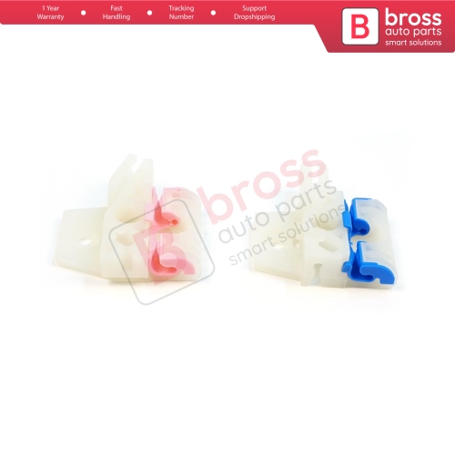 Window Regulator Repair Clips Front Left A+B for VW Golf MK6 A6 5K 5K1 AJ5 Variant 2008-20014 5-Door 5K0837461