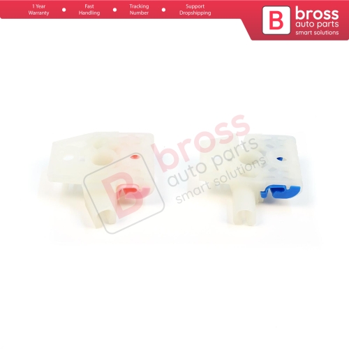 Window Regulator Repair Clips Front Left A+B for VW Golf MK6 A6 5K 5K1 AJ5 Variant 2008-20014 5-Door 5K0837461