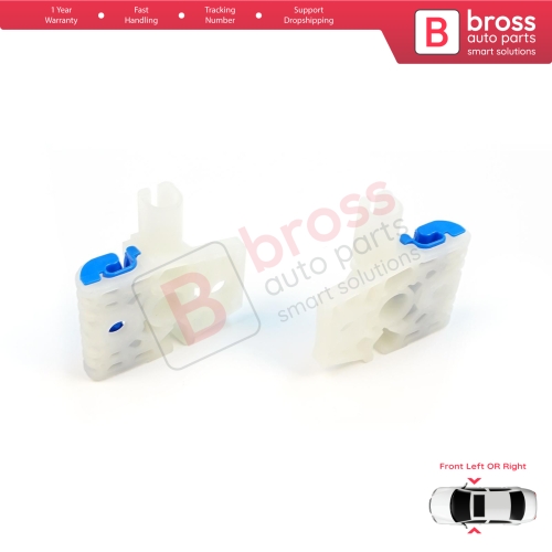 Window Regulator Repair Clips Front A+B for VW Golf MK6 A6 5K 5K1 AJ5 Variant 2008-20014 5-Door 5K0837462