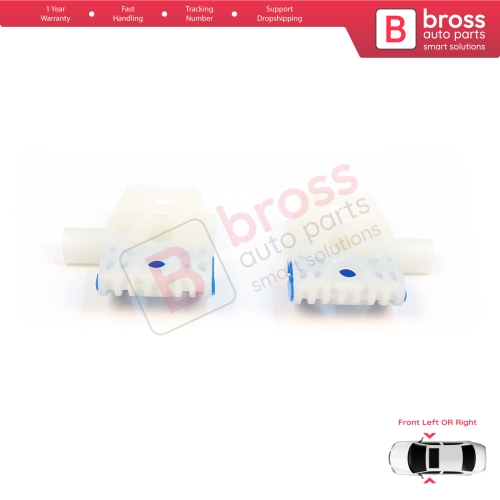 Window Regulator Repair Clips Front A+B for VW Golf MK6 A6 5K 5K1 AJ5 Variant 2008-20014 5-Door 5K0837462