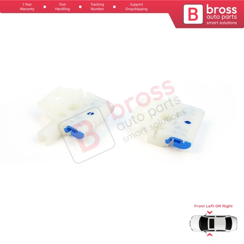 Window Regulator Repair Clips Front A+B for VW Golf MK6 A6 5K 5K1 AJ5 Variant 2008-20014 5-Door 5K0837462