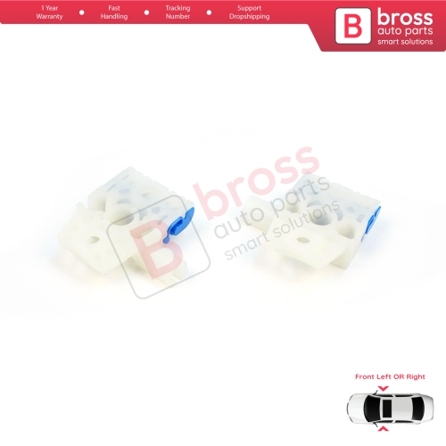 Window Regulator Repair Clips Front A+B for VW Golf MK6 A6 5K 5K1 AJ5 Variant 2008-20014 5-Door 5K0837462