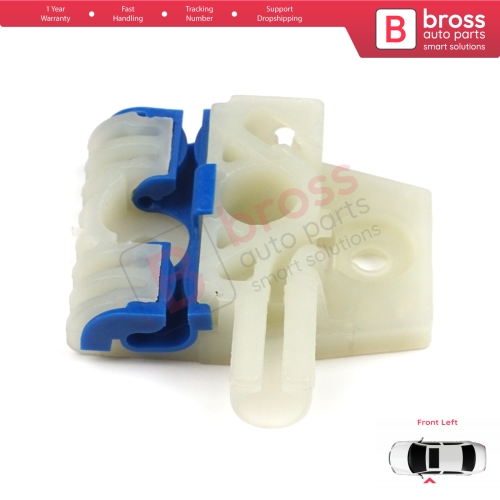 Window Regulator Repair Clips Front Left A for VW Golf MK6 A6 5K 5K1 AJ5 Variant 2008-20014 5-Door 5K0837461