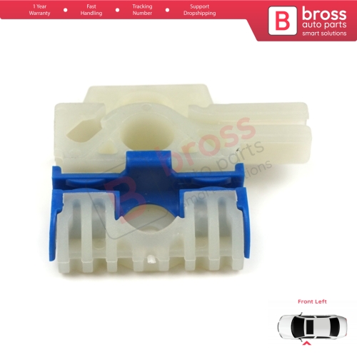Window Regulator Repair Clips Front Left A for VW Golf MK6 A6 5K 5K1 AJ5 Variant 2008-20014 5-Door 5K0837461