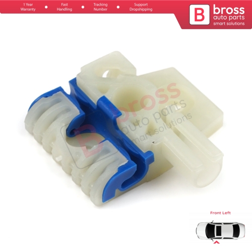 Window Regulator Repair Clips Front Left A for VW Golf MK6 A6 5K 5K1 AJ5 Variant 2008-20014 5-Door 5K0837461