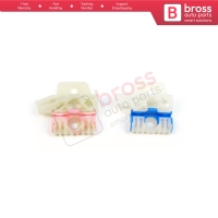 Window Regulator Repair Clips Front Right A+B for VW Golf MK6 A6 5K 5K1 AJ5 Variant 2008-20014 5-Door 5K0837462