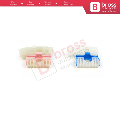 Window Regulator Repair Clips Front Right A+B for VW Golf MK6 A6 5K 5K1 AJ5 Variant 2008-20014 5-Door 5K0837462