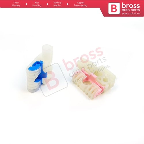 Window Regulator Repair Clips Front Right A+B for VW Golf MK6 A6 5K 5K1 AJ5 Variant 2008-20014 5-Door 5K0837462