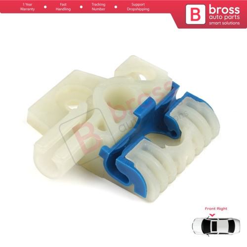 Window Regulator Repair Clips Front Right A for VW Golf MK6 A6 5K 5K1 AJ5 Variant 2008-20014 5-Door 5K0837462