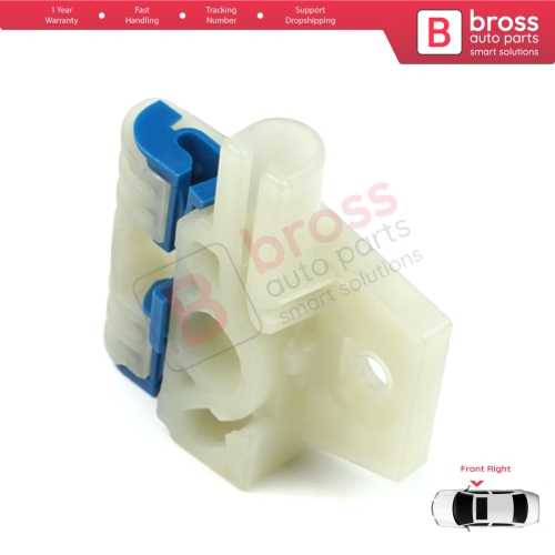 Window Regulator Repair Clips Front Right A for VW Golf MK6 A6 5K 5K1 AJ5 Variant 2008-20014 5-Door 5K0837462