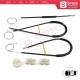 Window Regulator Repair Kit Front Left Door for Mercedes Vito Viano Mixto V Class MK2 W639 2003-2010 6397200046