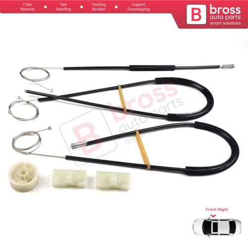 Window Regulator Repair Kit Front Right Door for Mercedes Vito Viano Mixto V Class MK2 W639 2003-2010 6397200146