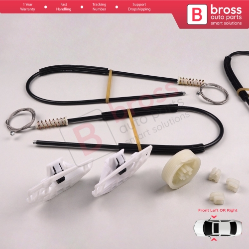 Window Regulator Repair Set Front Left or Right Door Citroen Berlingo MK1 M MF Peugeot Partner MK1 5 5F 5G 9221G1 9222G1
