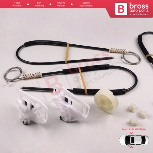 Window Regulator Repair Set Front Left or Right Door Citroen Berlingo MK1 M MF Peugeot Partner MK1 5 5F 5G 9221G1 9222G1
