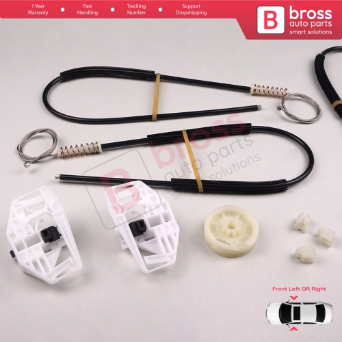 Window Regulator Repair Set Front Left or Right Door Citroen Berlingo MK1 M MF Peugeot Partner MK1 5 5F 5G 9221G1 9222G1