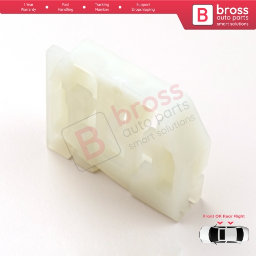 Power Window Regulator Repair Clips Right Door for Skoda Octavia MK1 1U 1U2 1U5 2001-2010 4/5 Door Facelift 1U0837462B