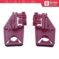 Window Regulator Repair Clips Front Left for Skoda Octavia MK2 A5 1Z3 1Z5 2004-2013 4/5-Door 1Z1837461