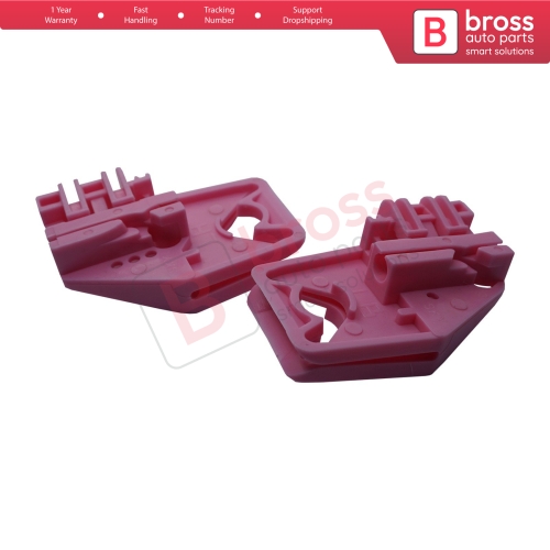 Window Regulator Repair Clips Front Left for Skoda Octavia MK2 A5 1Z3 1Z5 2004-2013 4/5-Door 1Z1837461