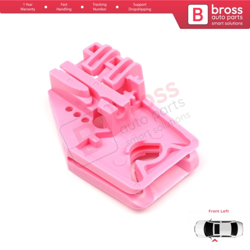 Window Regulator Repair Clips Front Left A for Skoda Octavia MK2 A5 1Z3 1Z5 2004-2013 4/5-Door 1Z1837461