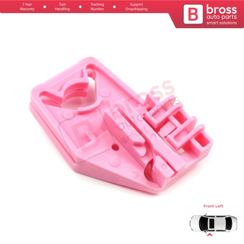 Window Regulator Repair Clips Front Left B for Skoda Octavia MK2 A5 1Z3 1Z5 2004-2013 4/5-Door 1Z1837461