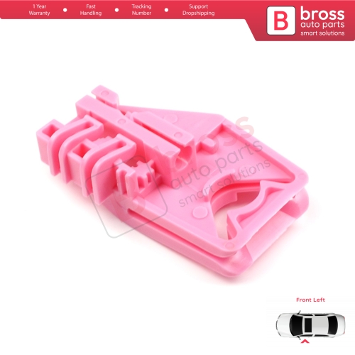 Window Regulator Repair Clips Front Left B for Skoda Octavia MK2 A5 1Z3 1Z5 2004-2013 4/5-Door 1Z1837461