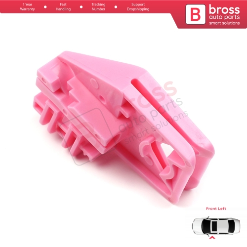 Window Regulator Repair Clips Front Left B for Skoda Octavia MK2 A5 1Z3 1Z5 2004-2013 4/5-Door 1Z1837461
