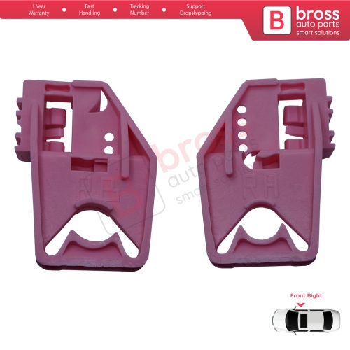 Window Regulator Repair Clips Front Right A+B for Skoda Octavia MK2 A5 1Z3 1Z5 2004-2013 4/5-Door 1Z1837462