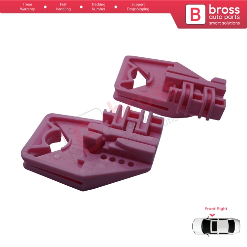 Window Regulator Repair Clips Front Right A+B for Skoda Octavia MK2 A5 1Z3 1Z5 2004-2013 4/5-Door 1Z1837462