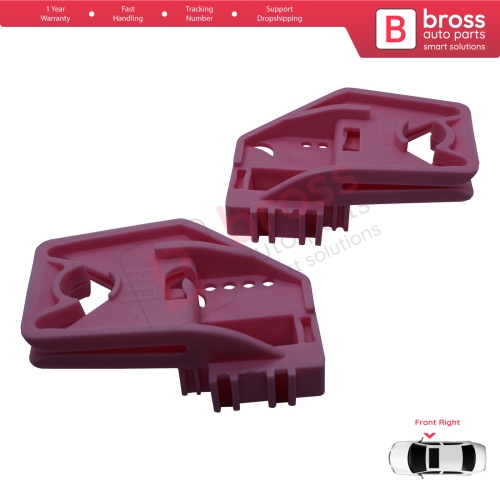 Window Regulator Repair Clips Front Right A+B for Skoda Octavia MK2 A5 1Z3 1Z5 2004-2013 4/5-Door 1Z1837462