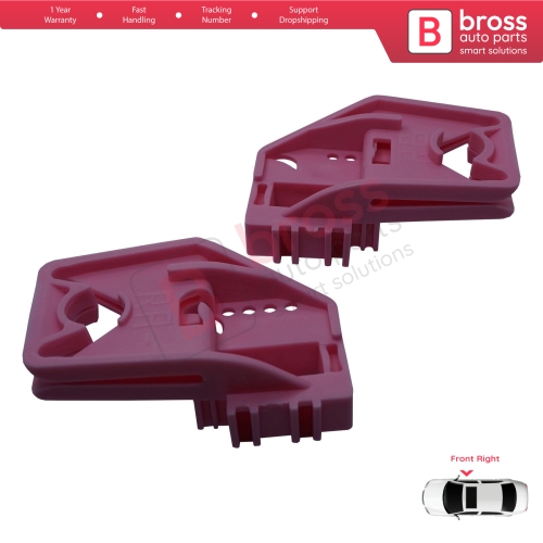 Window Regulator Clips Front Right 1Z1837462 for Skoda Octavia Laura MK2 1Z