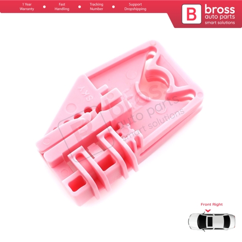 Window Regulator Repair Clips Front Right A for Skoda Octavia MK2 A5 1Z3 1Z5 2004-2013 4/5-Door 1Z1837462