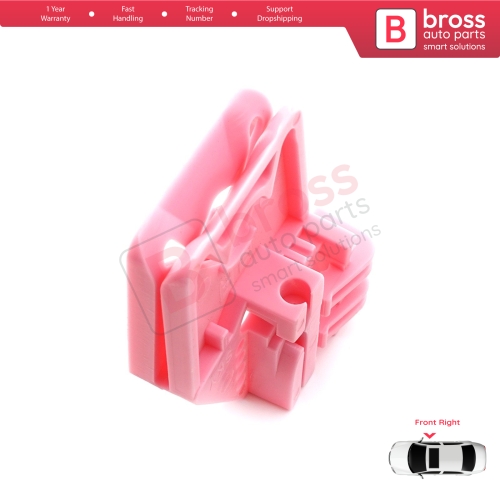 Window Regulator Repair Clips Front Right A for Skoda Octavia MK2 A5 1Z3 1Z5 2004-2013 4/5-Door 1Z1837462