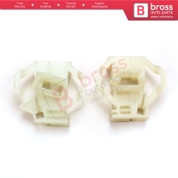 Window Regulator Repair Clips Front Right for VW Polo Classic 6V Caddy MK2 Seat Cordoba MK1 Ibiza MK2 Inca Skoda Octavia MK1 1U 6K4837402