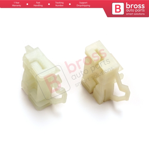 Window Regulator Repair Clips Front Right for VW Polo Classic 6V Caddy MK2 Seat Cordoba MK1 Ibiza MK2 Inca Skoda Octavia MK1 1U 6K4837402