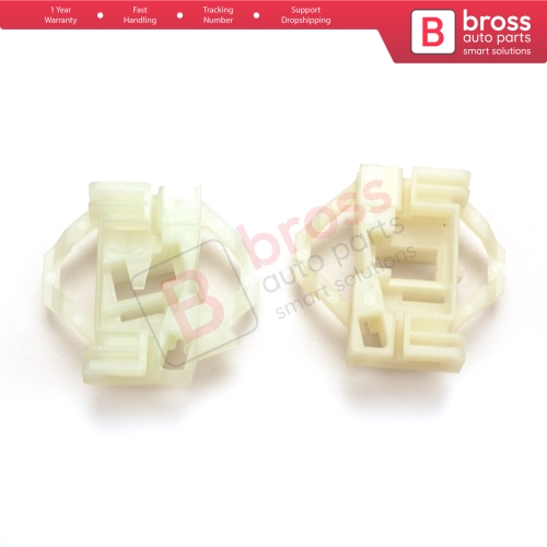 Window Regulator Repair Clips Front Right for VW Polo Classic 6V Caddy MK2 Seat Cordoba MK1 Ibiza MK2 Inca Skoda Octavia MK1 1U 6K4837402